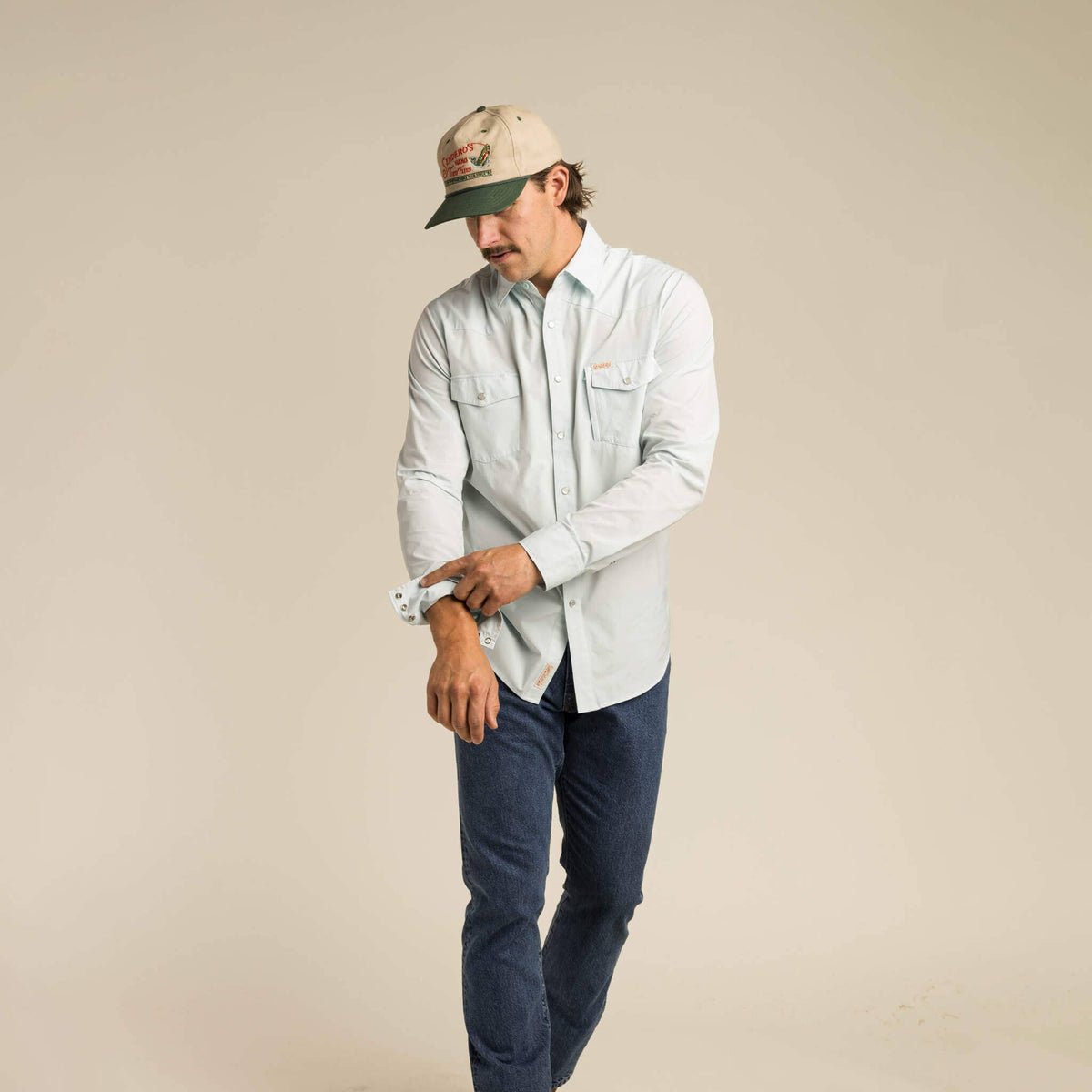 Sendero Provisions Company - Hand Tied Flies Hat - Grey