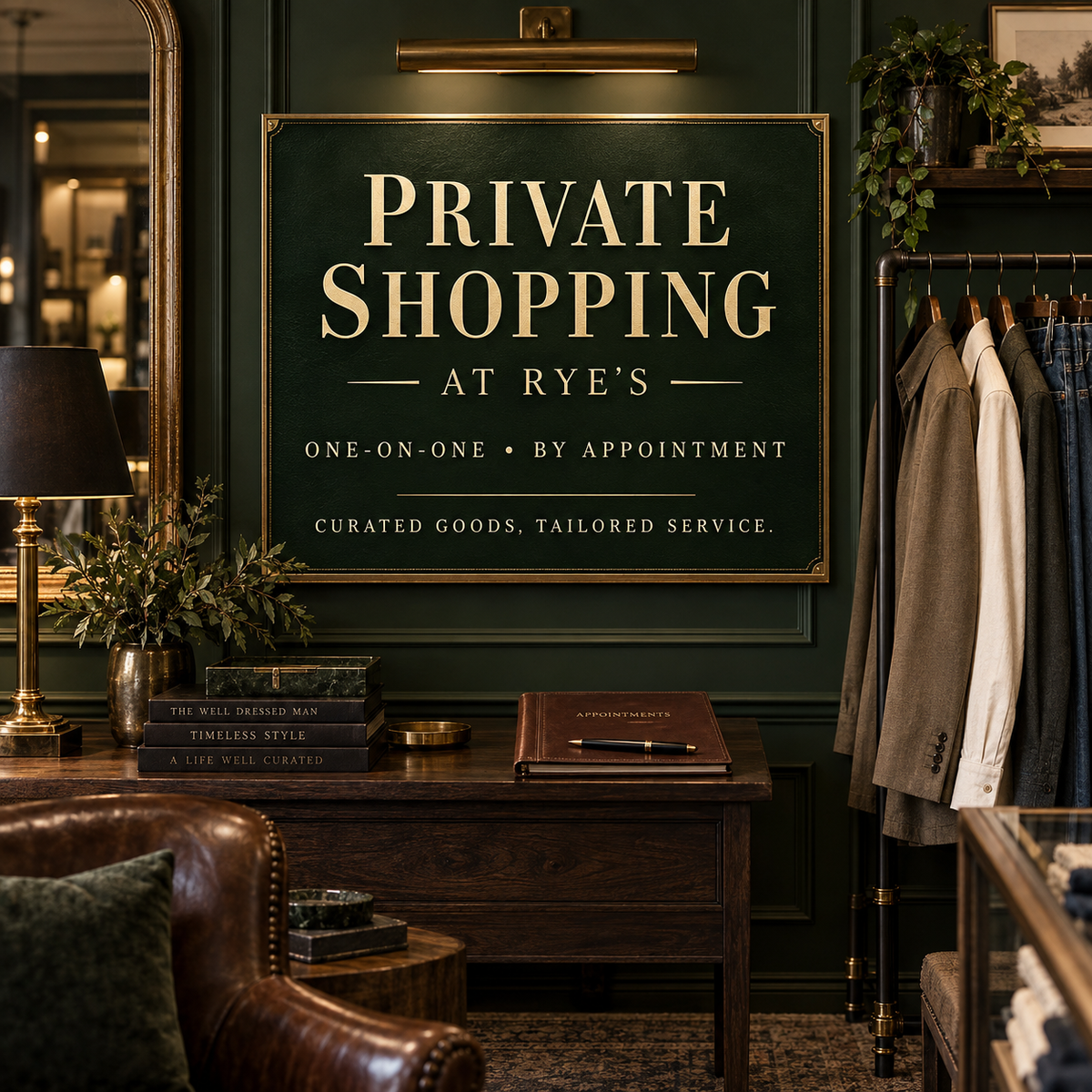 Private Shopping at Rye's