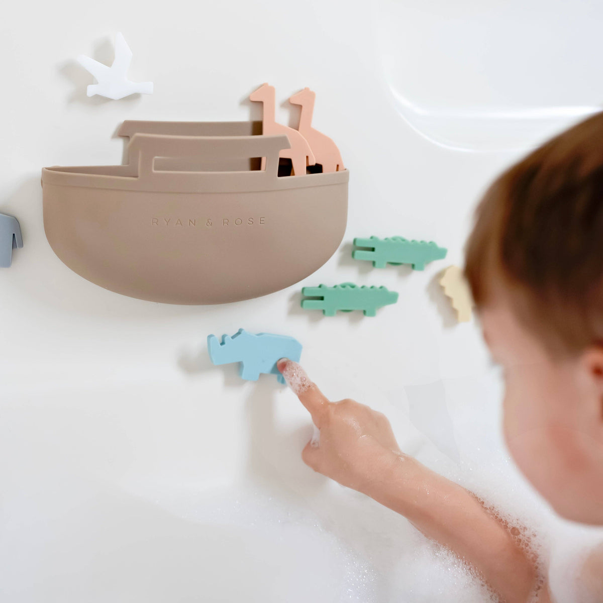 Ryan & Rose - Noah’s Ark Suction Toy - Noah’s Ark
