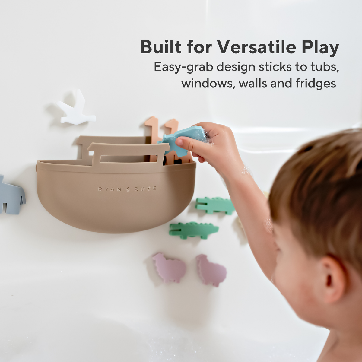 Ryan & Rose - Noah’s Ark Suction Toy - Noah’s Ark