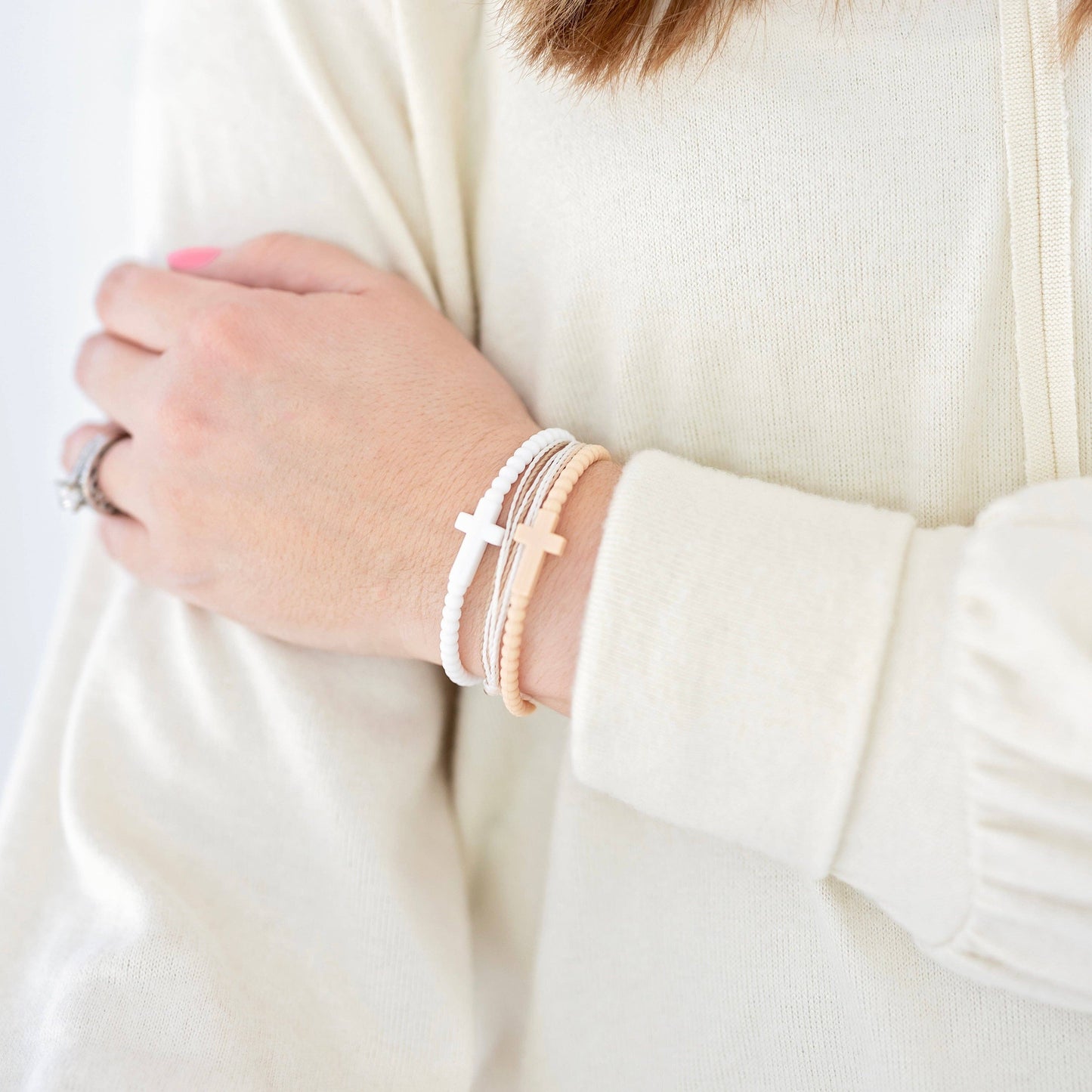 Ryan & Rose - Jesus Bracelets - 5 Packs - Flicker / Small