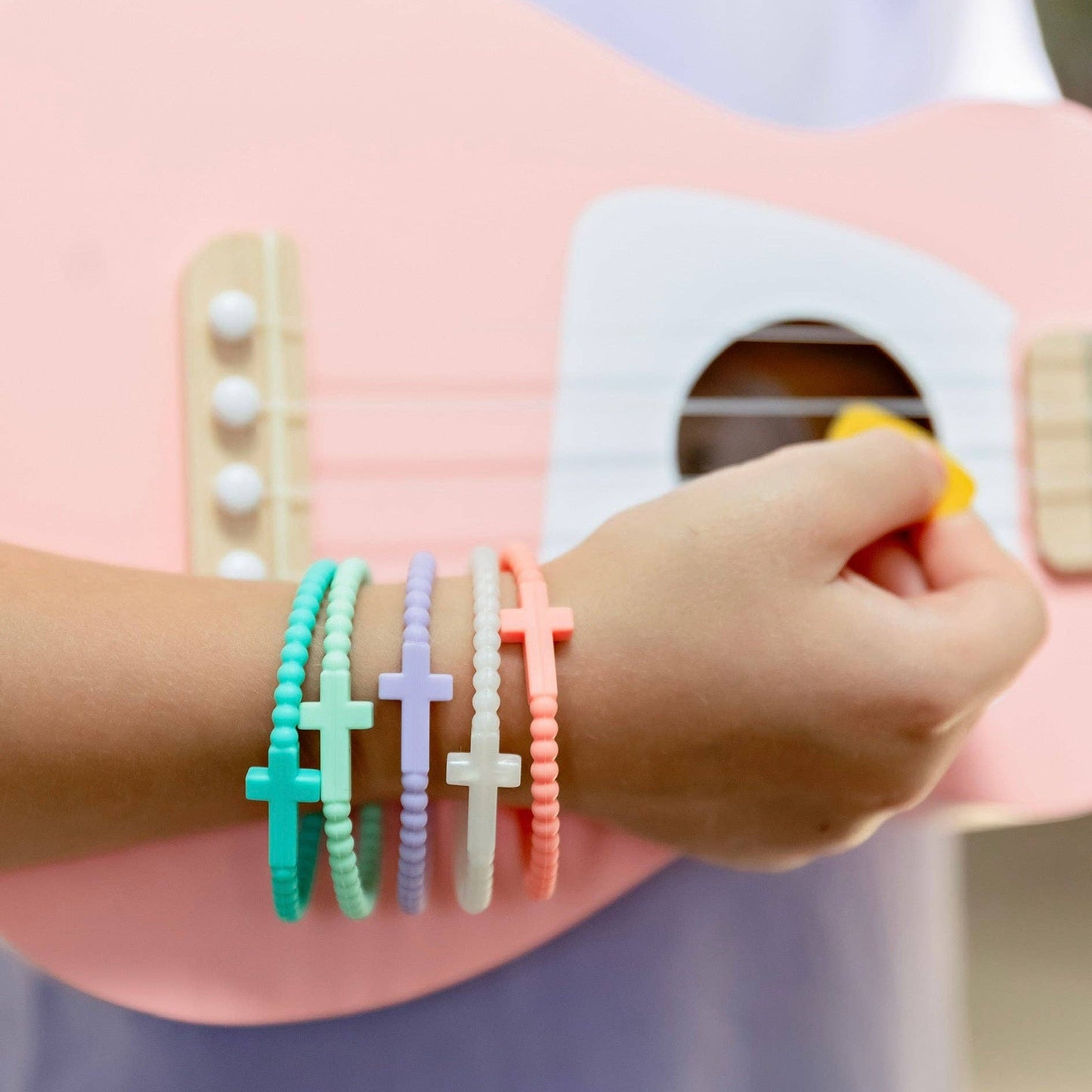 Ryan & Rose - Jesus Bracelets - 5 Packs - Waves / Medium