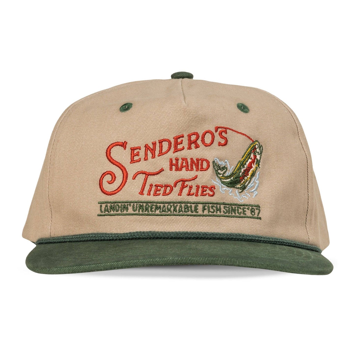 Sendero Provisions Company - Hand Tied Flies Hat - Grey