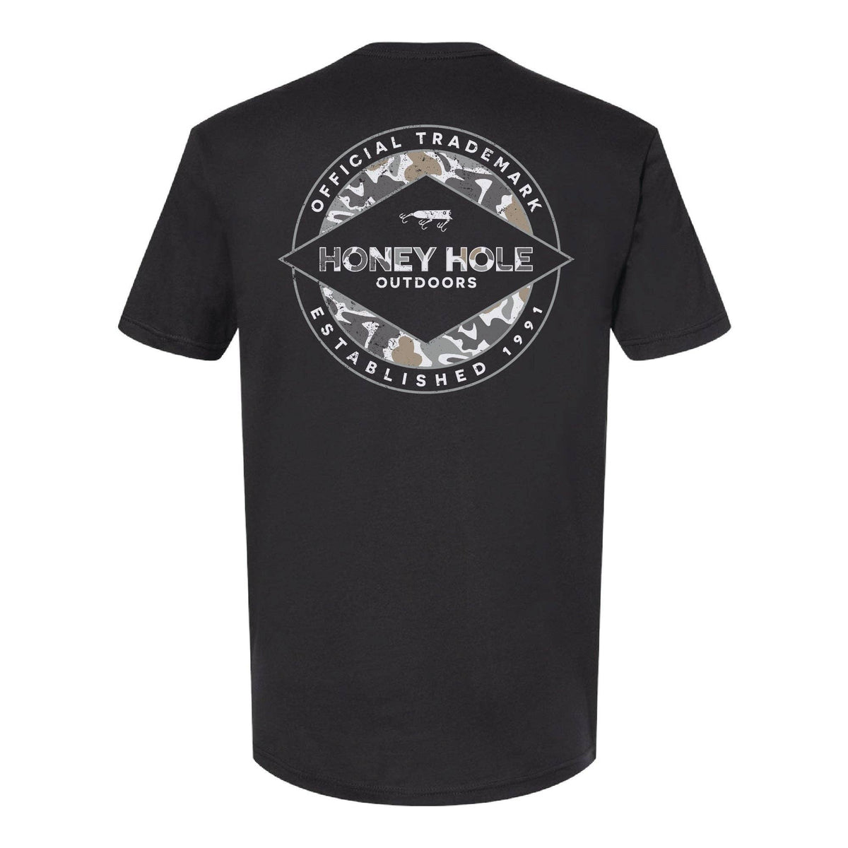 Honey Hole Outdoors - Short Sleeve - HH Camo -