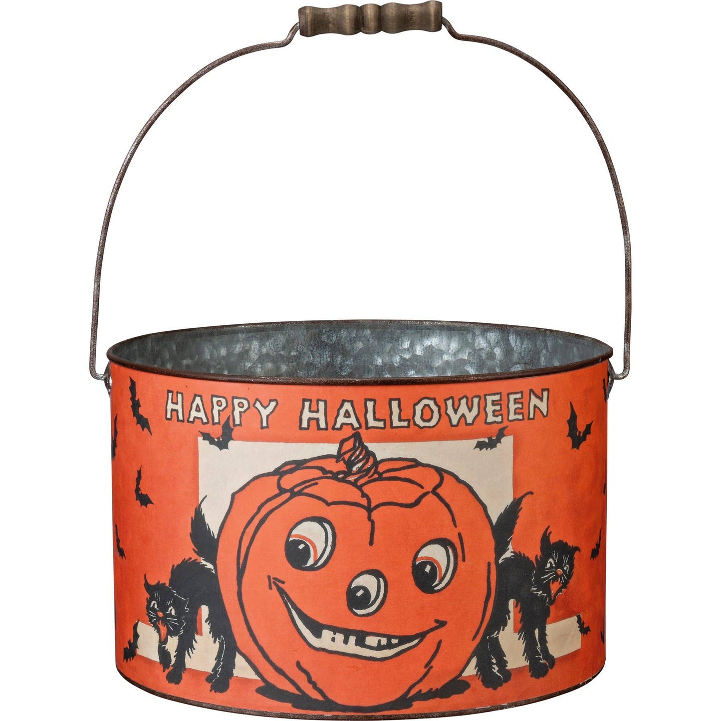 Vintage Happy Halloween Bucket Set