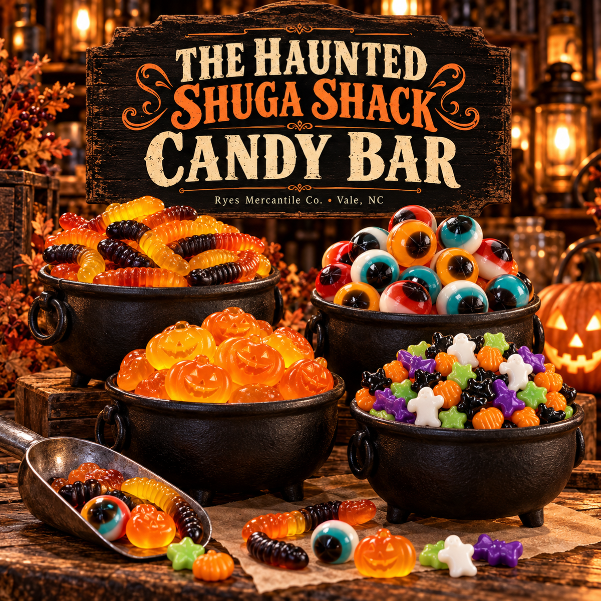 The Haunted Shuga Shack Candy Bar-INSTORE ONLY