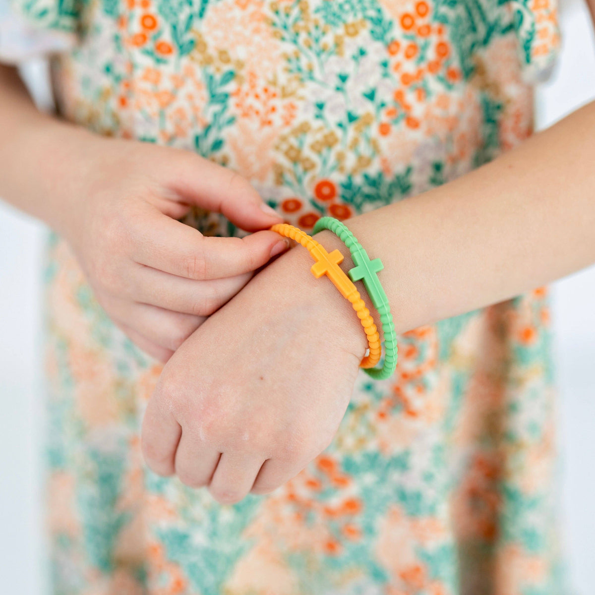 Ryan & Rose - Jesus Bracelets - 5 Packs - Flicker / Small