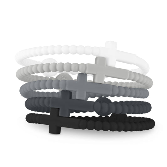 Jesus Bracelets - 5 Packs - Alloy / Extra Small
