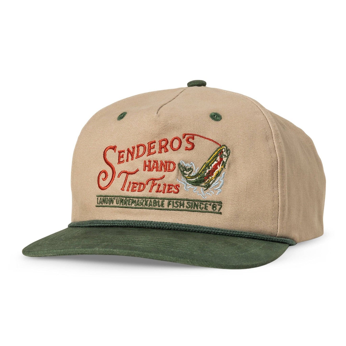 Sendero Provisions Company - Hand Tied Flies Hat - Grey