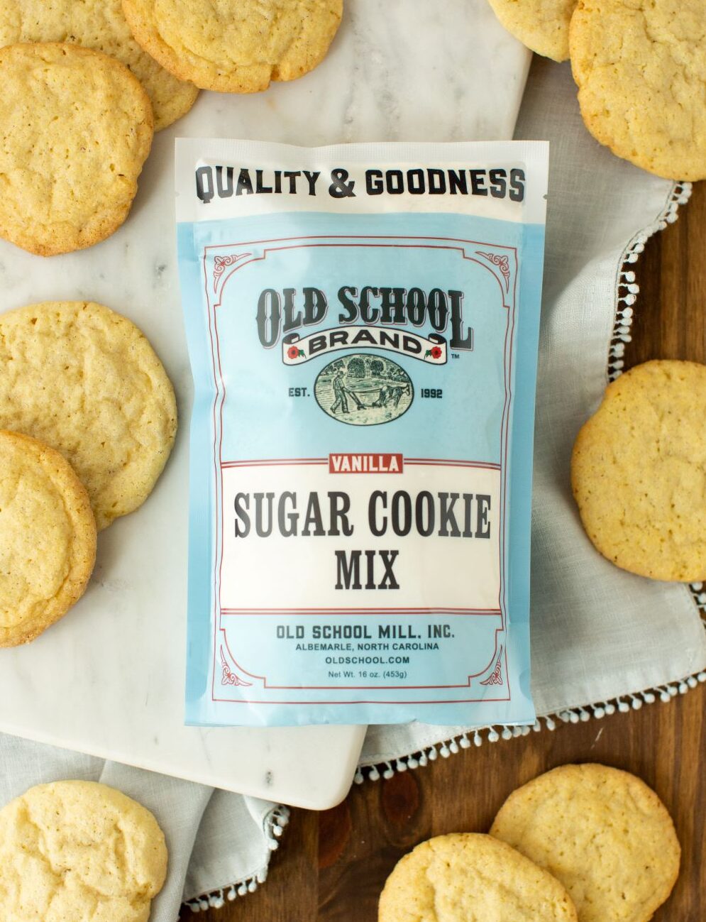 Vanilla Sugar Cookie Mix | Old School Brand